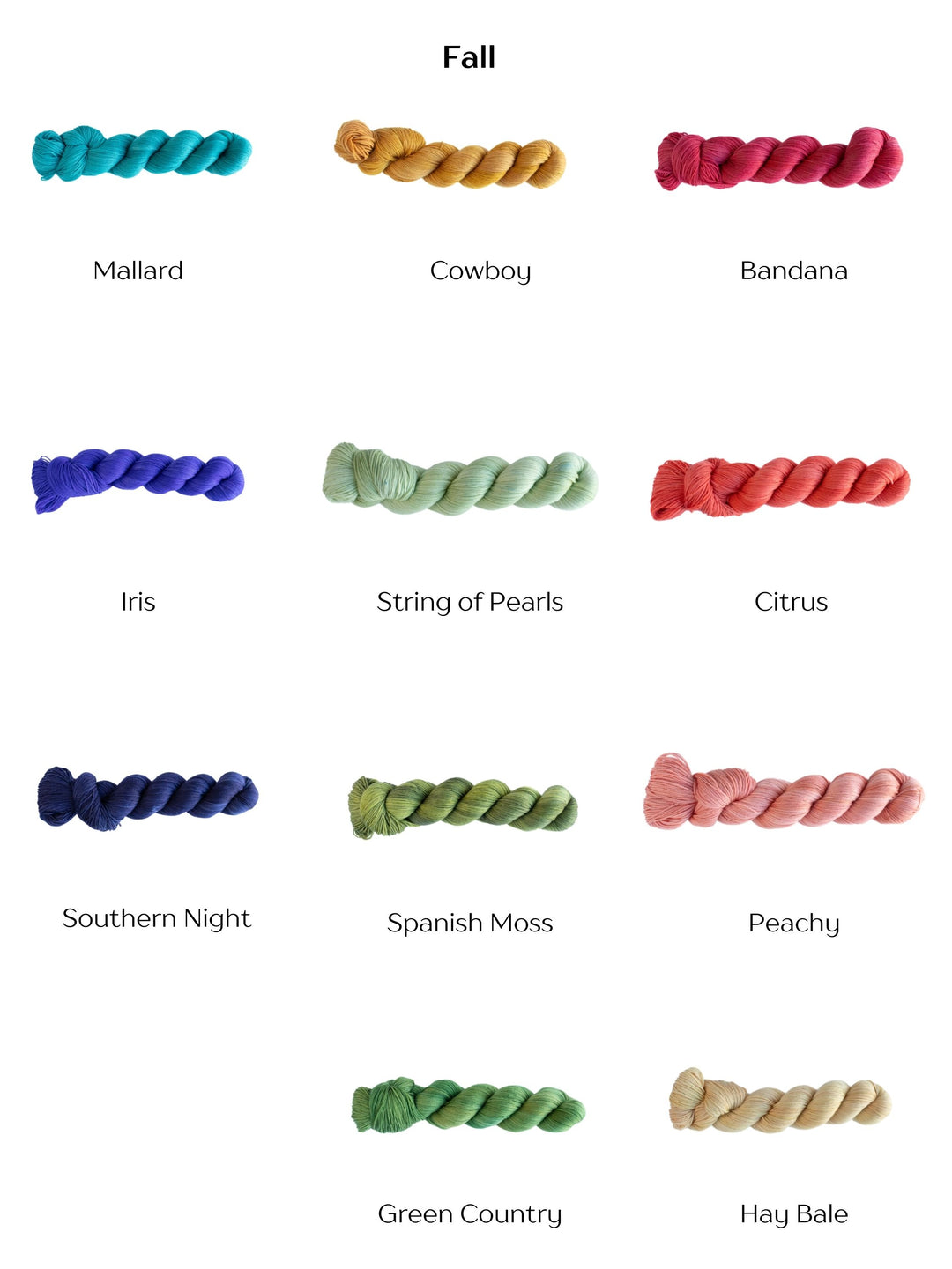 Fingering - 70% Superwash Merino 30% Silk Hand Dyed Color Season Collection